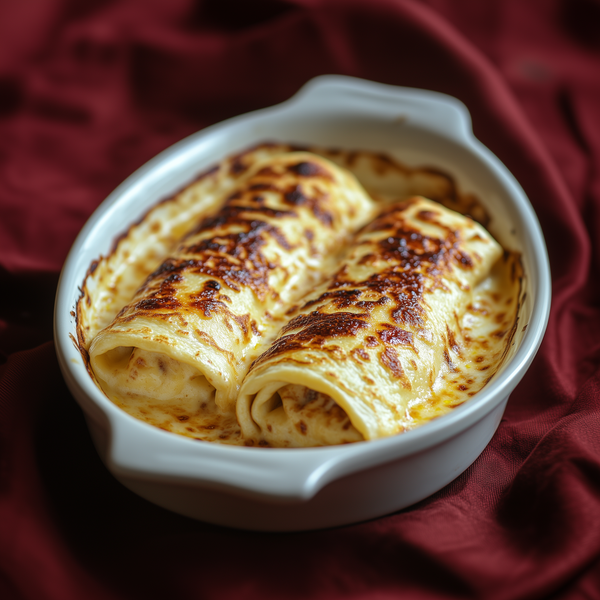 Clătite gratinate cu brânză dulce
