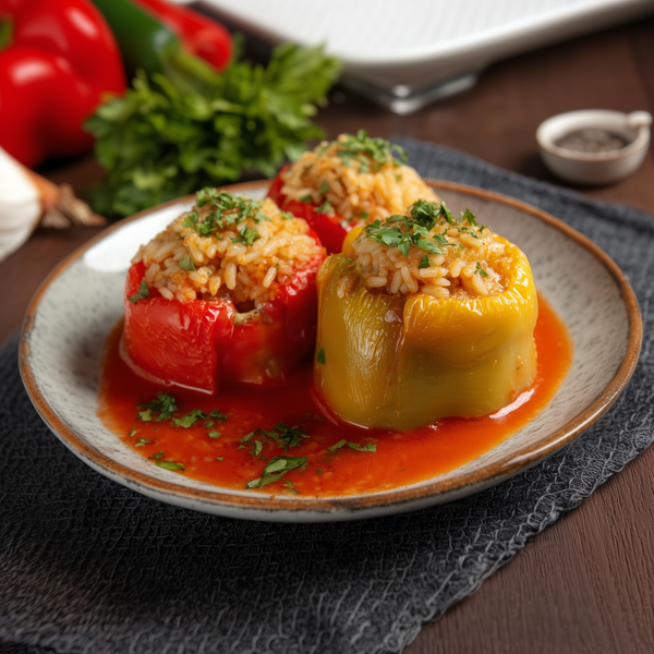 Ardei umplut cu legume