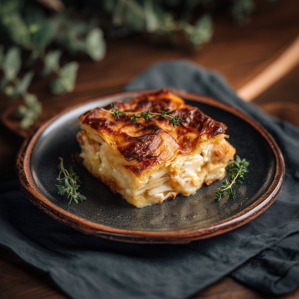 Cartofi cu pui și smântână