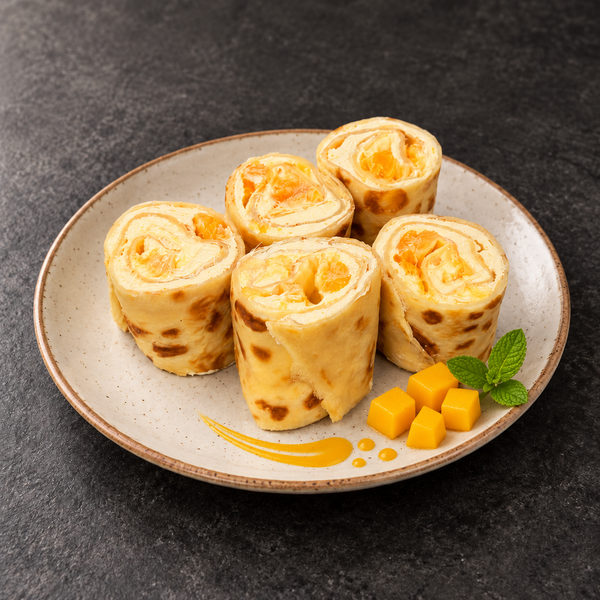 Clătite cu mango