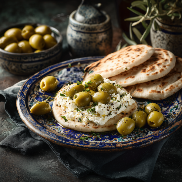 Cremă grecească cu pita
