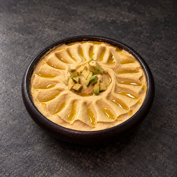 Hummus cu avocado