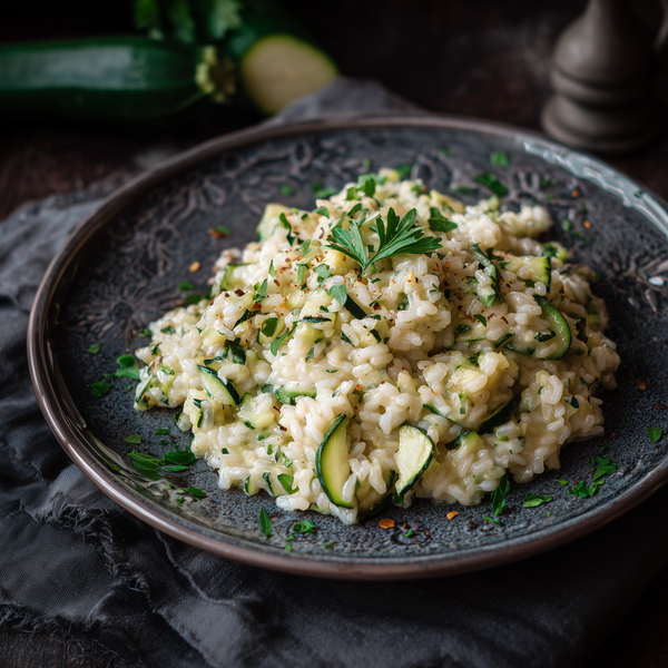 Risotto cu zucchini