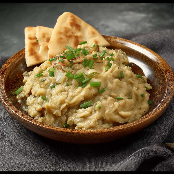 Salată de vinete cu pita