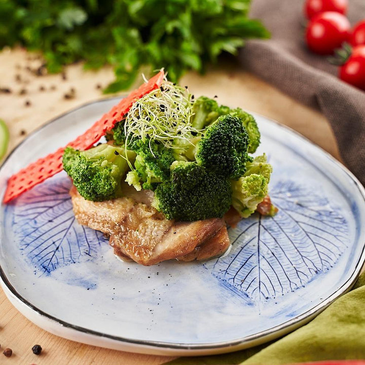 Keto pui cu broccoli și unt. mancaregatita.ro